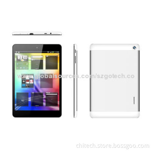 OEM 7.85-inch Dual-core Android 3G Calling Tablet PC with bluetooth/GPS/Wi-Fi/Radio Tuner/Metal CaseNew